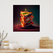 Poster sandwich (Keuken)