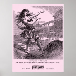 Poster Sandwich Island Girl