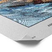 Poster Sandwich Island Girl (kleur) (Hoek)