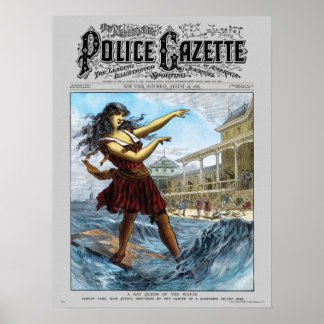 Poster Sandwich Island Girl (kleur)