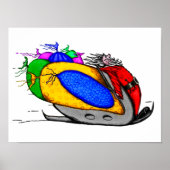 Poster Santa Claus (Voorkant)