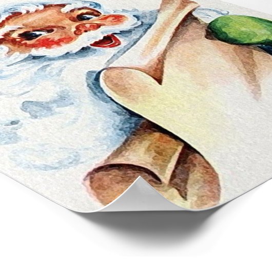  Poster Santa Claus (Hoek)