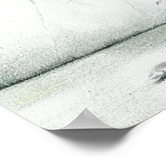 Poster Santorini (Hoek)