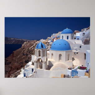 Poster Santorini Griekenland