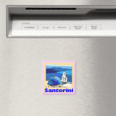 Poster Santorini Magneet (Insitu (Vaatwasser))