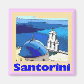 Poster Santorini Magneet (Voorkant)