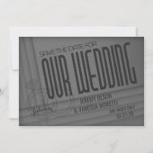 Poster Save The Date (Voorkant)