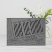 Poster Save The Date (Staand voorkant)