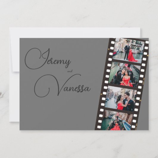 Poster Save The Date (Achterkant)