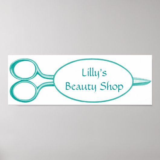 Poster schaar (Voorkant)