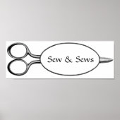Poster schaar (Voorkant)