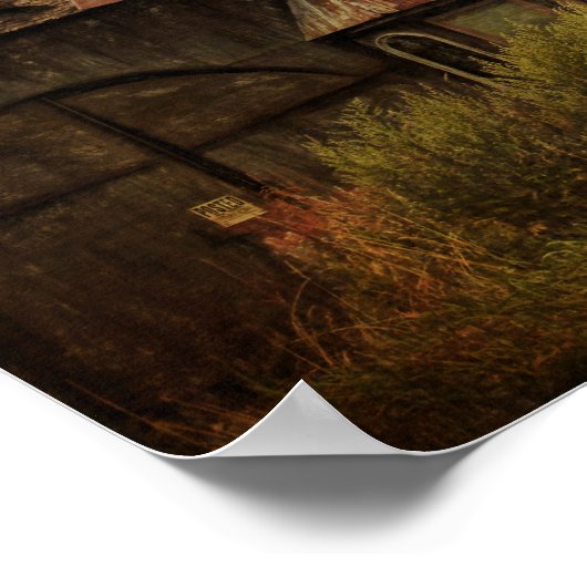 Poster-schaduwen van het vergeten poster (Hoek)