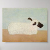 Poster schapen (van Milton Avery) (Voorkant)