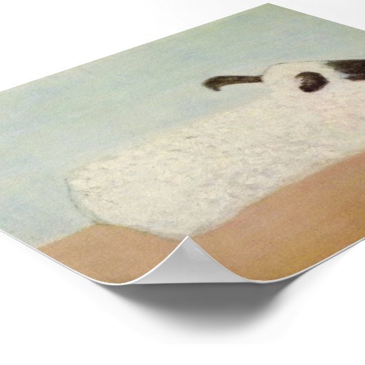 Poster schapen (van Milton Avery) (Hoek)