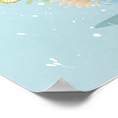 poster schattige baby bunnies (Hoek)