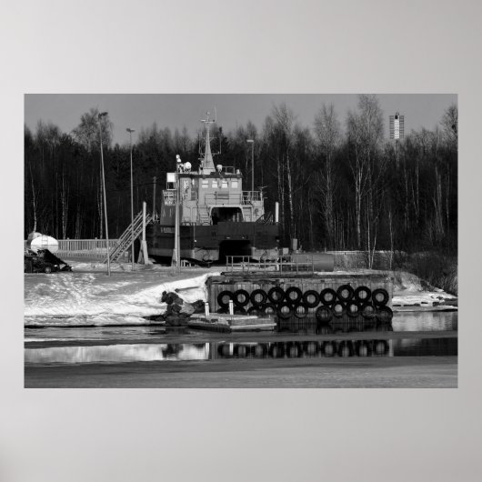 poster scheepvaart (Voorkant)