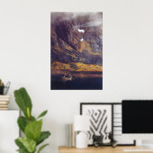 Poster Schilderij van Theodor Kittelsen Echo (Thuiskantoor)