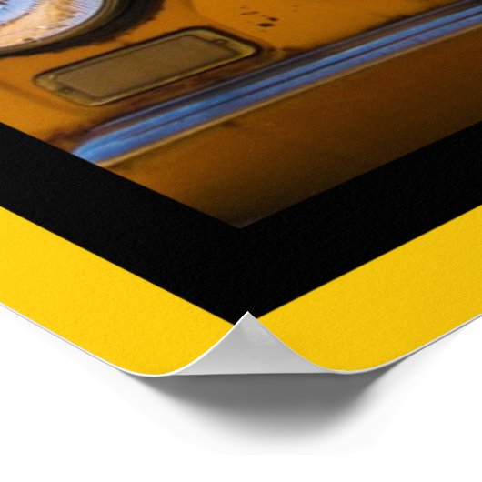 Poster schoolbus (Hoek)