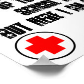 Poster schoolverpleegster (Hoek)