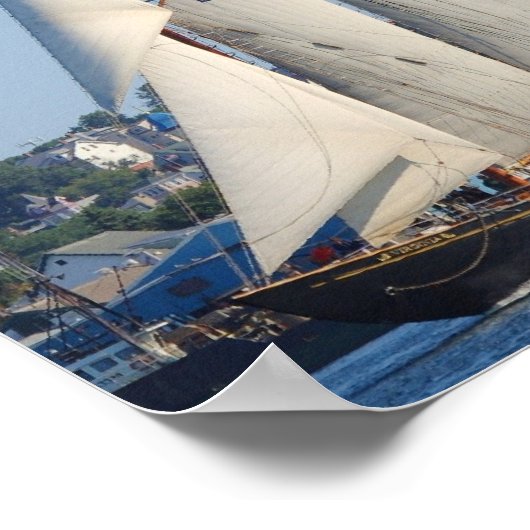 Poster Schooner Virginia (Hoek)