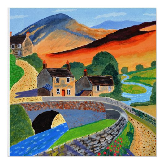 Poster Schotse Highlands Paper (Voorkant)