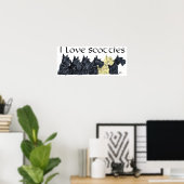 Poster Schotse Terrier (Thuiskantoor)