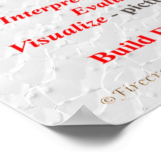 Poster schrijven (Hoek)