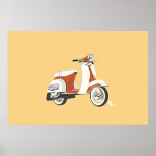 Poster scooter