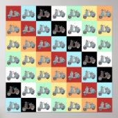 Poster scooters (Voorkant)