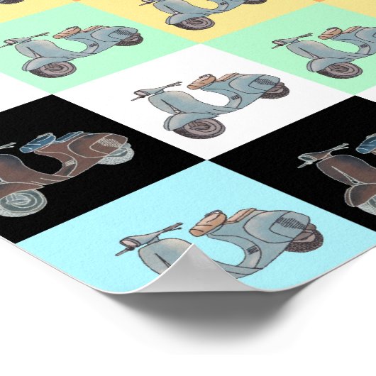 Poster scooters (Hoek)