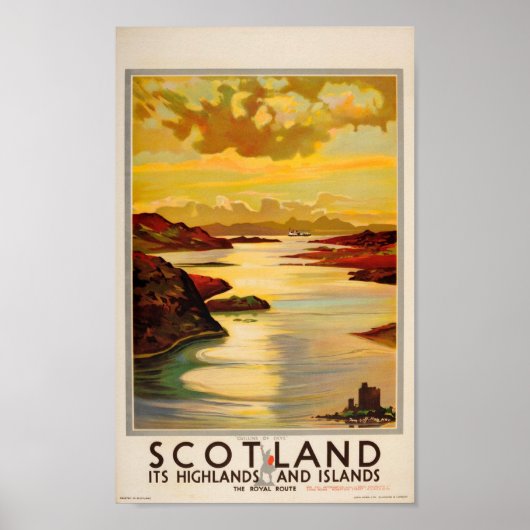 Poster - Scotland United Kingdom (Voorkant)