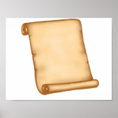 Poster Scroll openen (Voorkant)