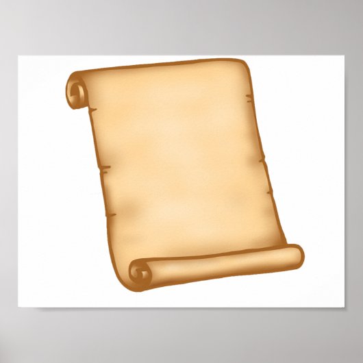 Poster Scroll openen (Voorkant)