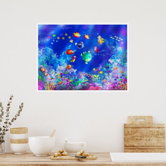 poster_sealife poster (Keuken)