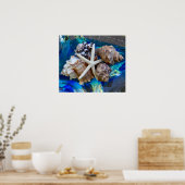Poster Seashell (Keuken)