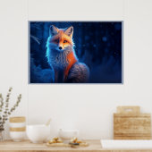 Poster Secrets of the Fox in the Woods (Keuken)