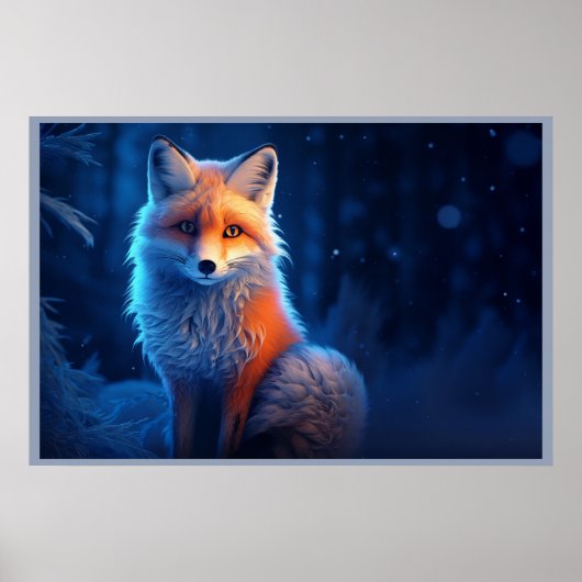 Poster Secrets of the Fox in the Woods (Voorkant)