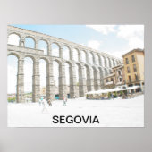 Poster Segovia-Spanje (Voorkant)