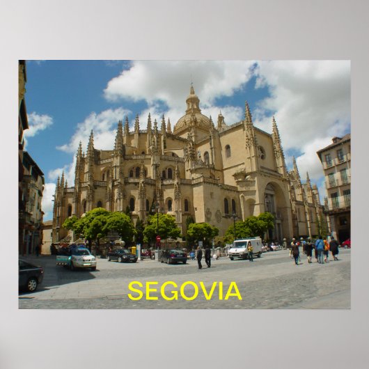 Poster Segovia-Spanje (Voorkant)
