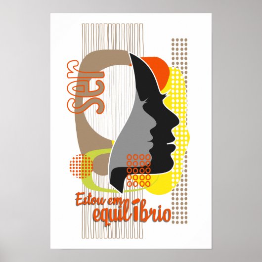 Poster SER - 02 Estou em Equilíbrio (Voorkant)