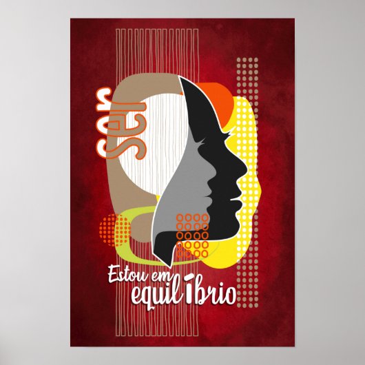 Poster SER - 02V2 Estou em Equilíbrio (Voorkant)