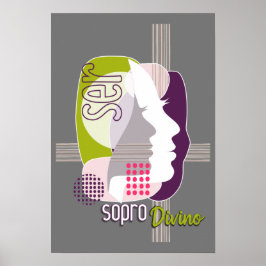 Poster SER - 04 Sopro Divino (Grey)