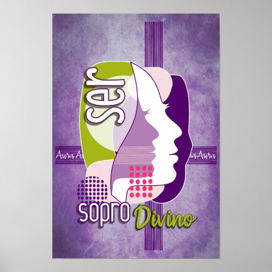 Poster SER - 04V2 Sopro Divino - Aura (Voorkant)