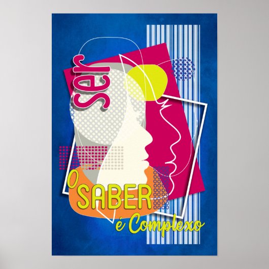 Poster SER - 12V2 O Saber é Complexo (Voorkant)