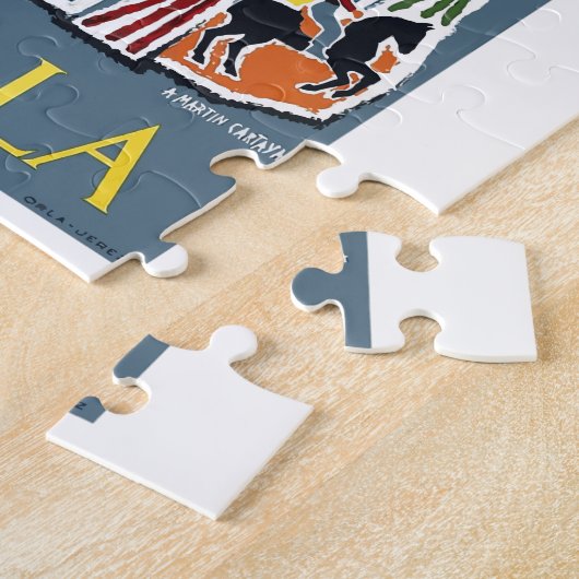 Poster Sevilla 1960 Legpuzzel (Zijkant)