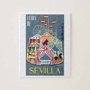 Poster Sevilla 1960 Legpuzzel