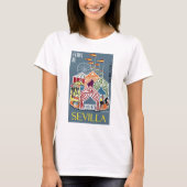 Poster Sevilla 1960 T-shirt (Voorkant)