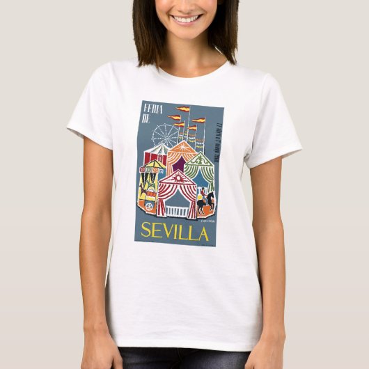 Poster Sevilla 1960 T-shirt (Voorkant)