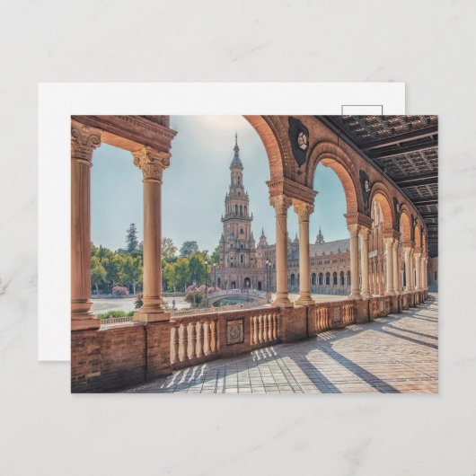 Poster Sevilla Briefkaart (Voorkant / Achterkant)