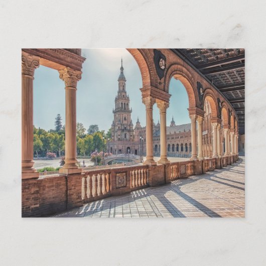 Poster Sevilla Briefkaart (Voorkant)